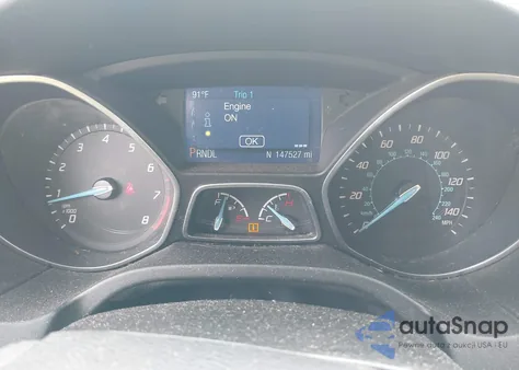 2014 Ford Focus Se z USA, uszkodzony, nr VIN 1FADP3F25EL154237